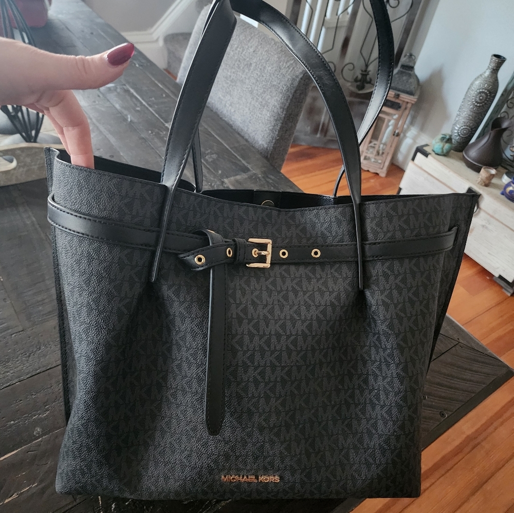 Michael Kors Black Tote Bag Large